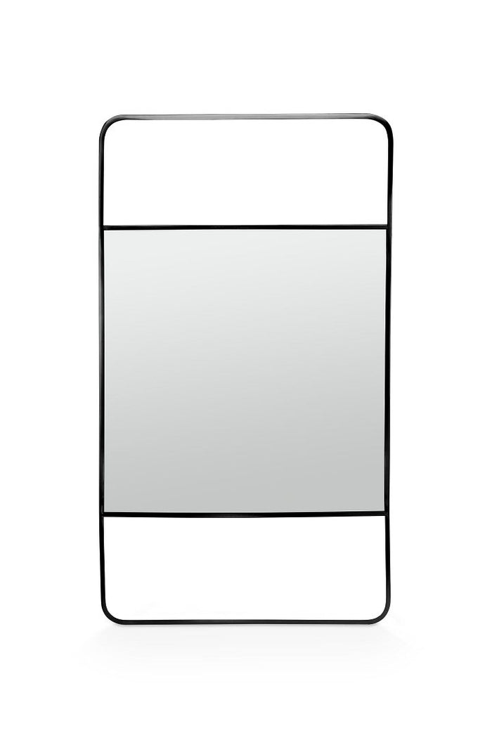 vtwonen Spiegel in Frame - Zwart - 105x60cm
