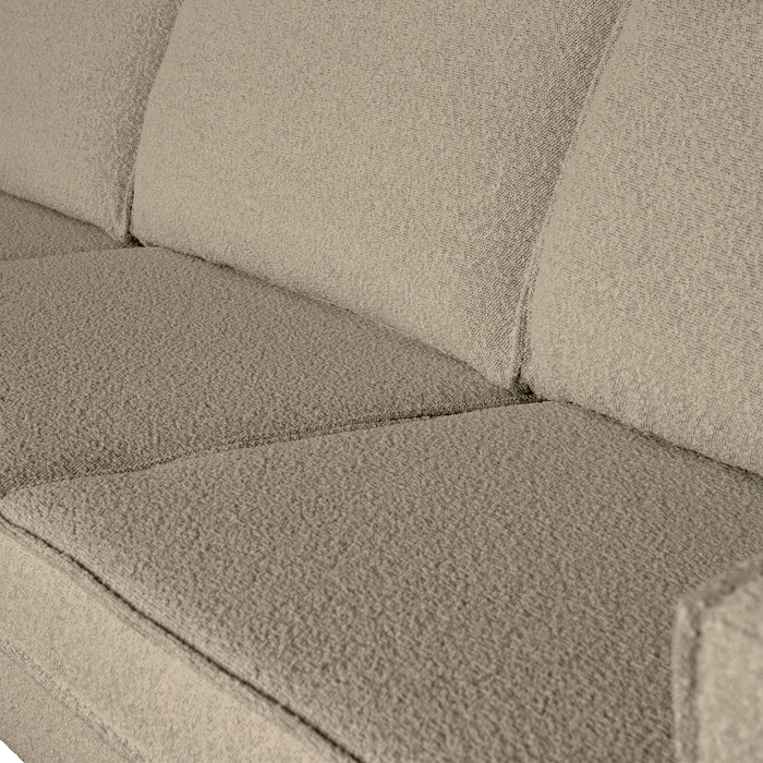 WOOOD Rodeo 3-zitsbank - Bouclé -  Beige