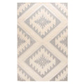 Boho&me Buitenkleed geometrisch - Verano grijs|wit - 140x200 cm