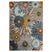 Boho&me Buitenkleed bloemen - Verano multi - 80x150 cm