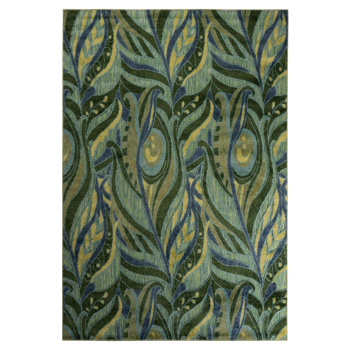 Boho&me Buitenkleed zeegras - Verano blauw|groen - 80x150 cm