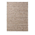 Tapeso Wollen vloerkleed handweef Oslo - beige|crème - 250x340 cm