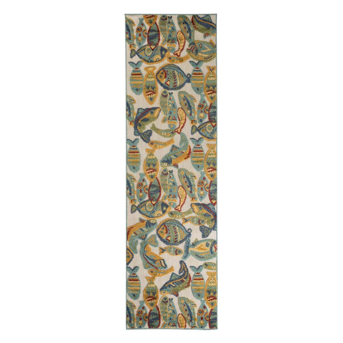 Boho&me Balkonkleed visjes - Verano multi - 66x230 cm