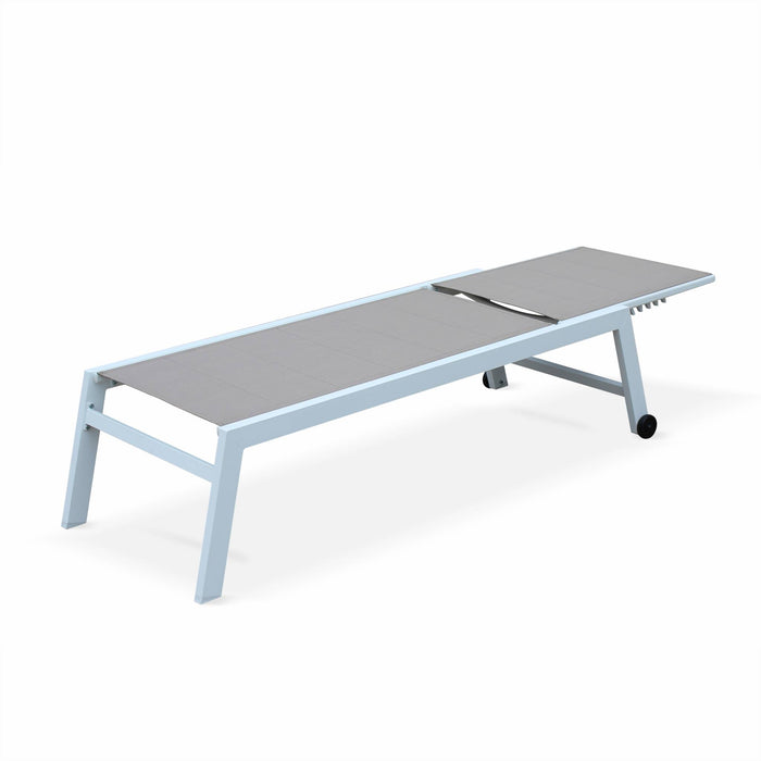 sweeek - Ligbed van aluminium en textileen