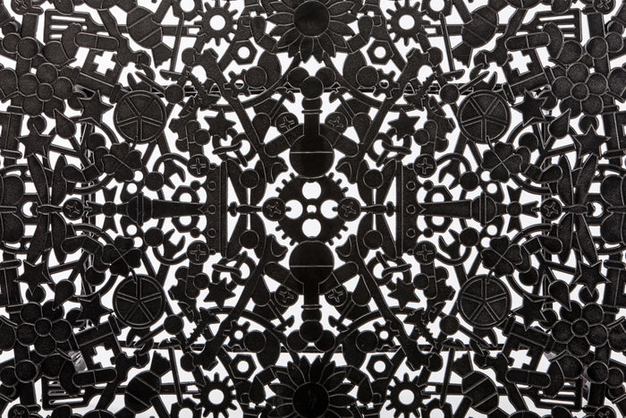 Industry Garden tuintafel ovaal 152x90 zwart