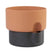 Oasis plantenbak medium Ø20.5 donkerbruin|terracotta