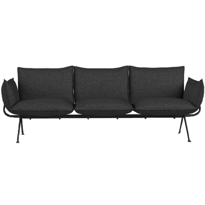 Officina bank 3-zits torri donkergrijs 070