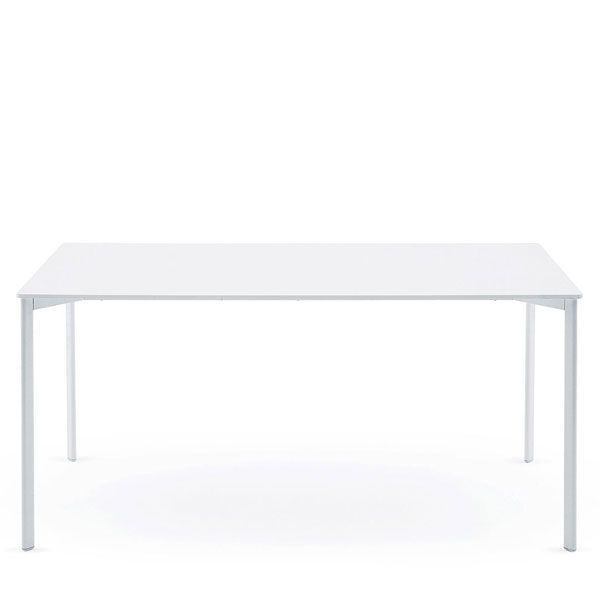 Striped Tavolo tuintafel rechthoek 159x79 wit