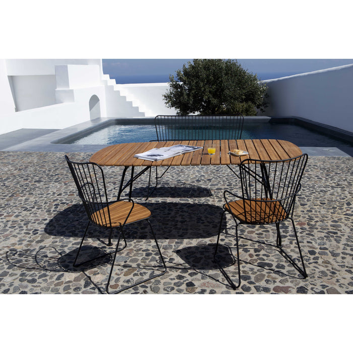 Houe Paon fauteuil paprika