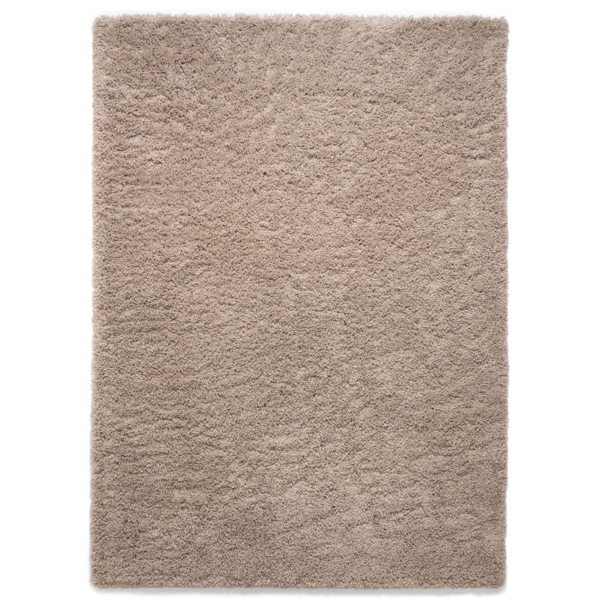 Tapeso Hoogpolig vloerkleed - Cozy Shaggy - beige - 160x230 cm