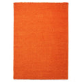 Tapeso Hoogpolig vloerkleed shaggy Trend effen - oranje - 160x230 cm