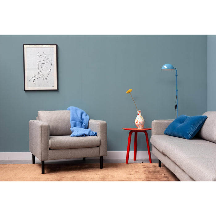 Mette 4-zits bank lichtgrijs