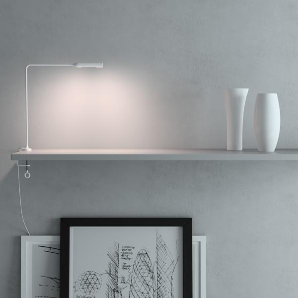 Flo Clamp klemlamp LED 2700K metallic brons