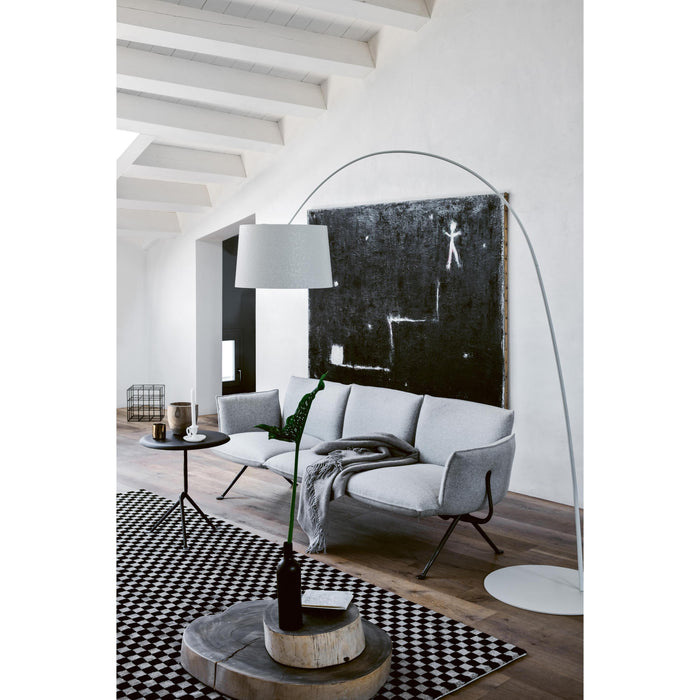 Officina bank 3-zits torri donkergrijs 070