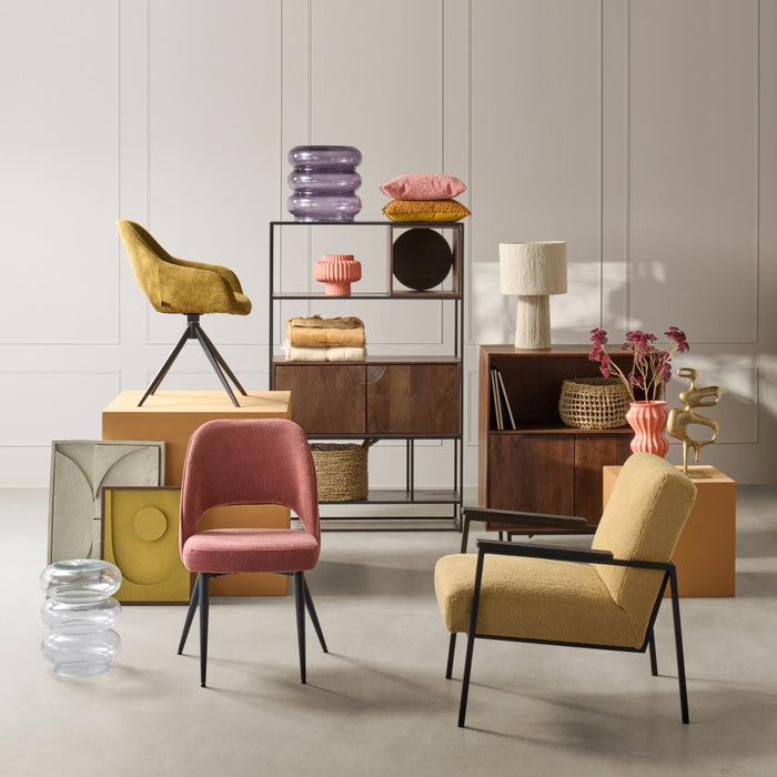 Light & Living Tafellamp Pitino - Jute - Ø31,5cm