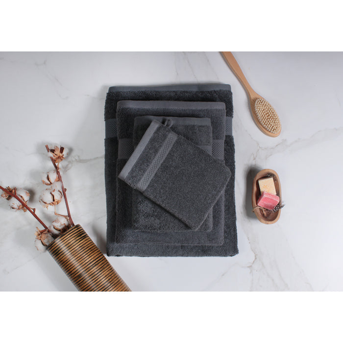 Handdoek Hotel Collectie - 6 stuks - 50x100 - antraciet