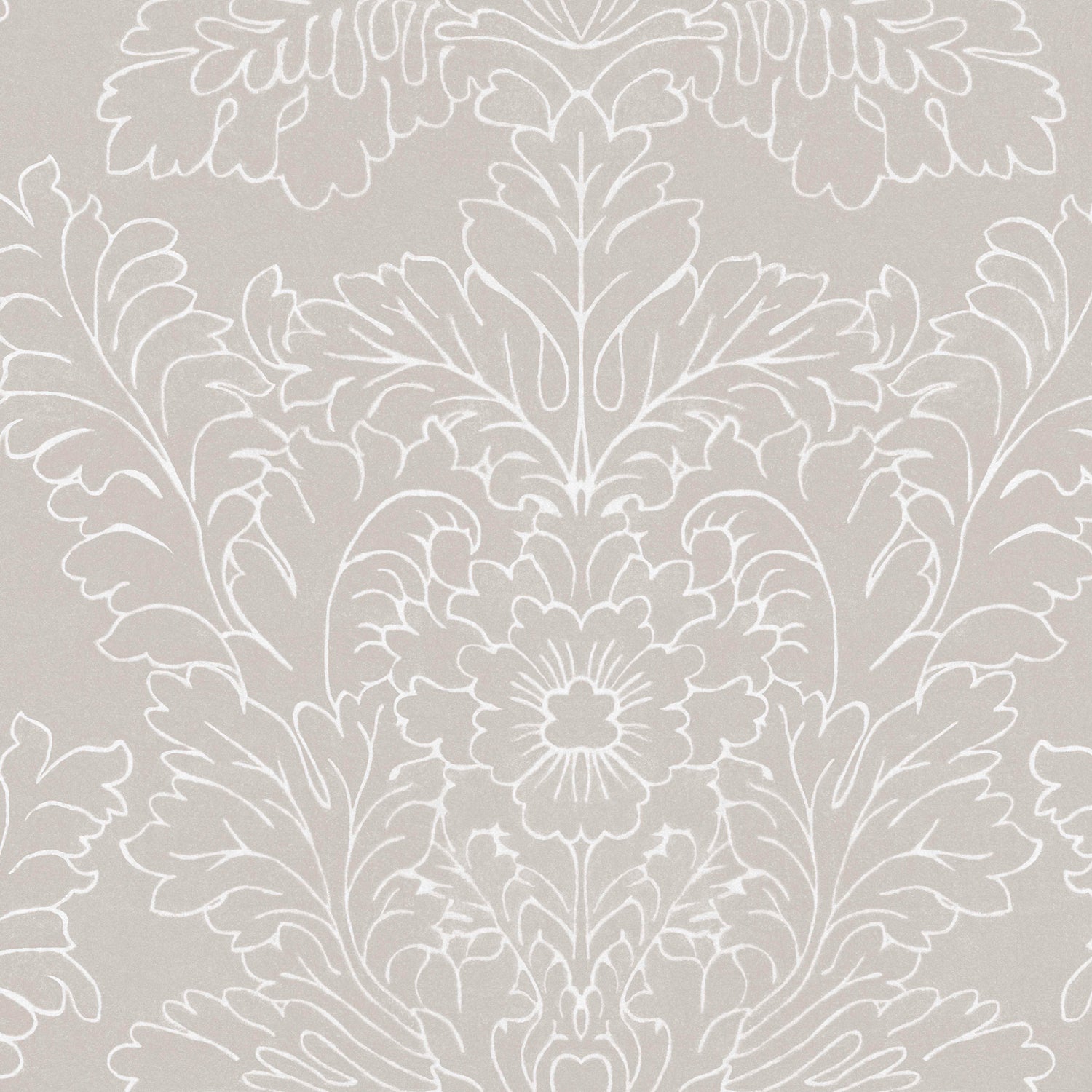 Laura Ashley Silchester Behang - Bloemen - 10mx52cm - Beige