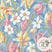Laura Ashley Tulips China Behang - Bloemen - 10mx52cm - Blauw