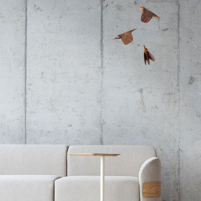 Gazzda Loop bijzettafel linoleum beige