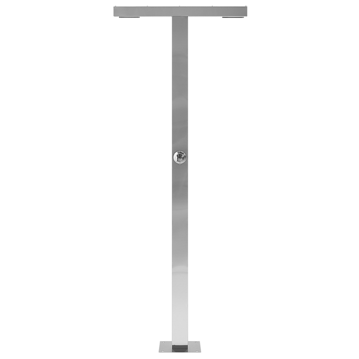 Beliani - URZULAI - Buitendouche - Zilver - PVC