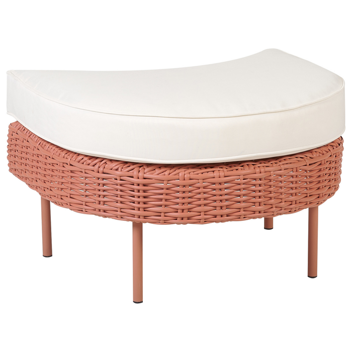 Beliani - ARCILLE - Tuinstoel - Roze - PE rotan