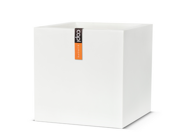 Capi Europe Bloempot vierkant Terrazzo - 40x40 - Wit