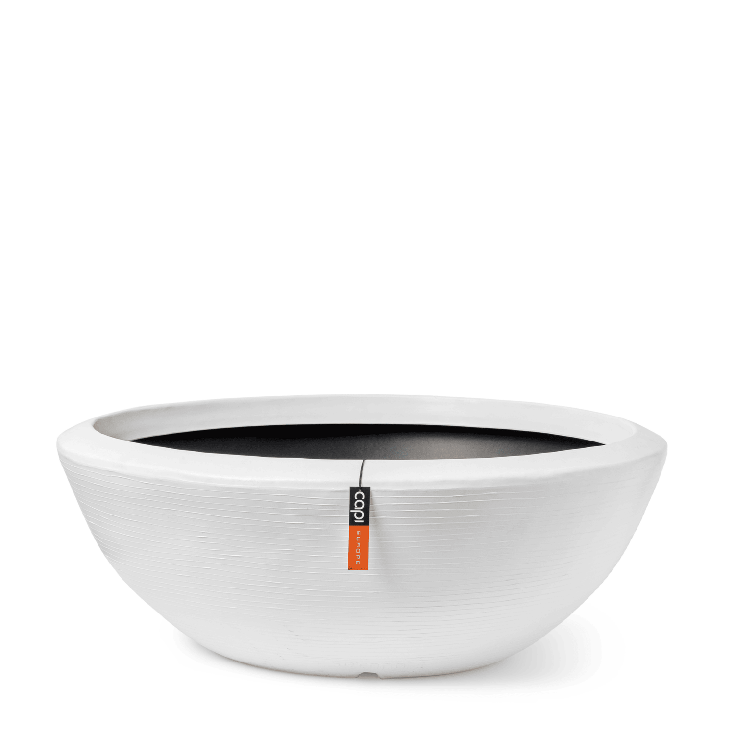 Capi Europe - Schaal laag Arc Granite - Wit - 61x25