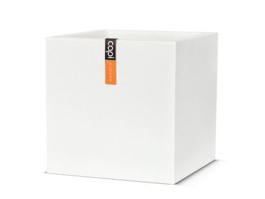 Capi Europe Bloempot vierkant Terrazzo - 50x50 - Wit