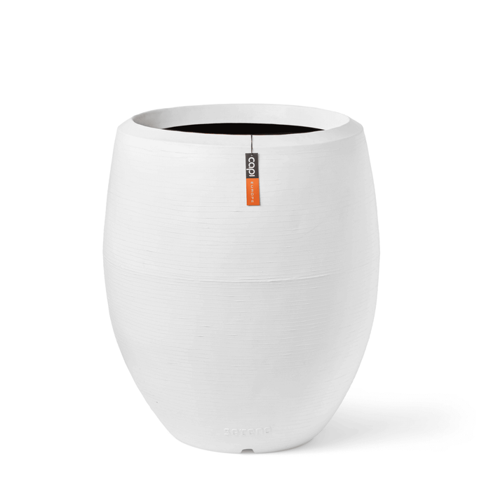 Capi Europe Vaas elegant deluxe Granite - 43x50 - Wit