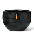 Capi Europe Vaas bol Granite - 108x75 - Zwart