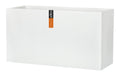 Capi Europe Bloembak rechthoek Terrazzo - 64x25x35 - Wit