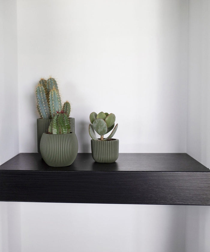 Capi Europe - Vaas bol Groove  - 30x25 - Groen