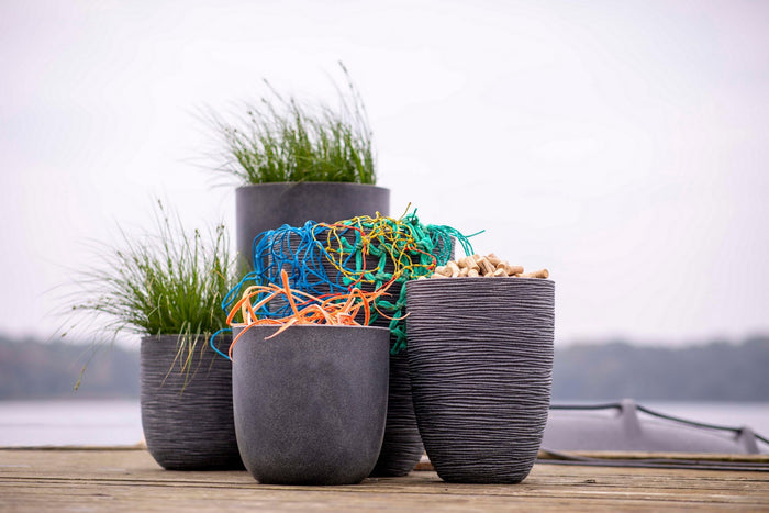 Capi Europe - Pot bol Waste Smooth NL - 43x41 - Terrazzo beige