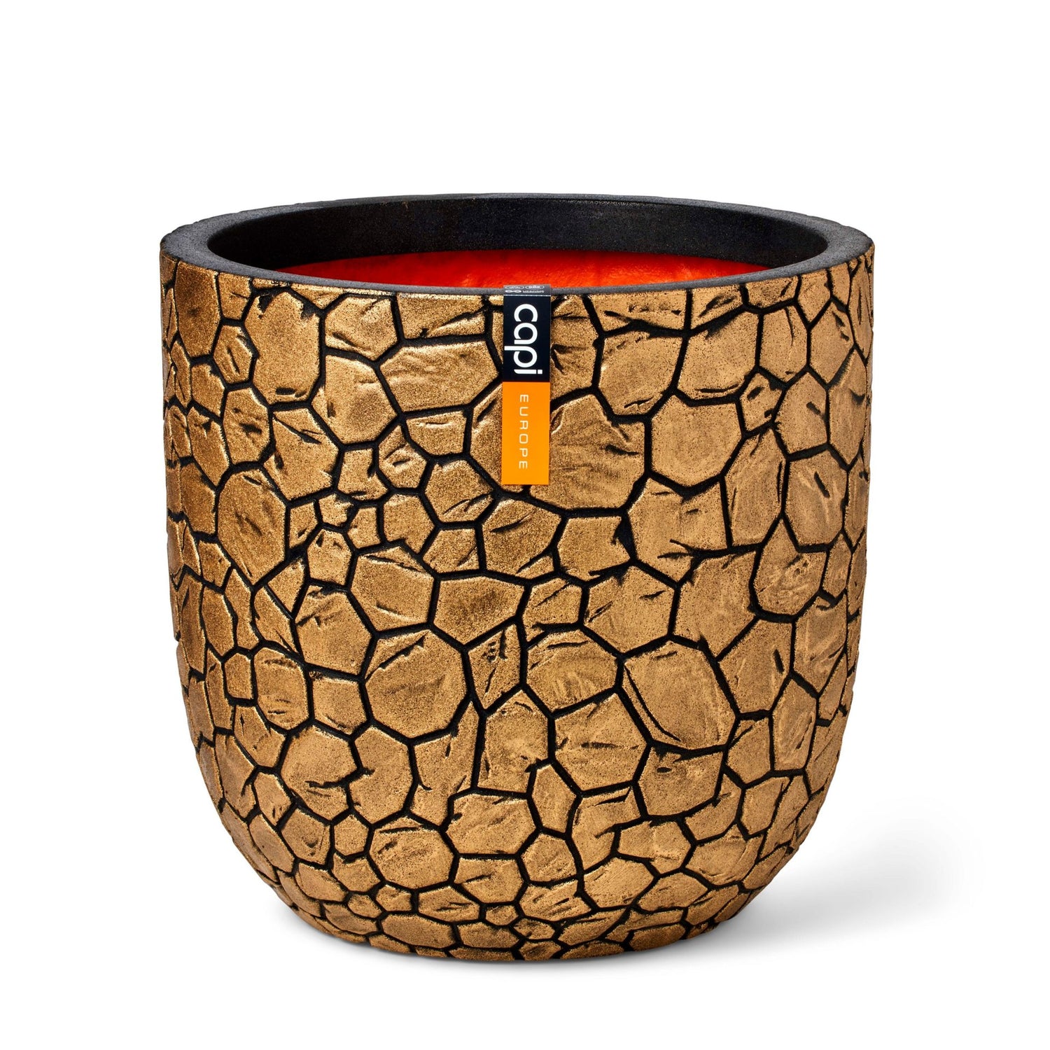 Capi Europe Bloempot bol Clay NL - 43x41 - Goud