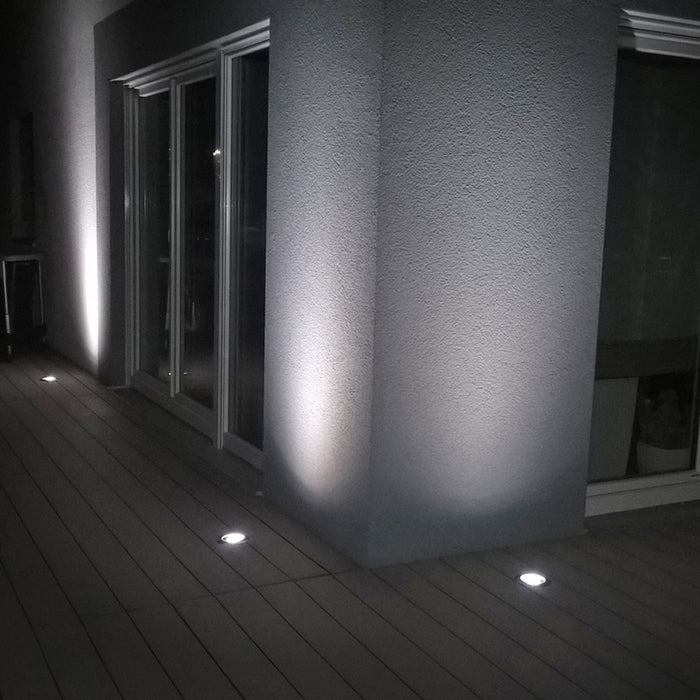 QAZQA Set van 6 smart buiten grondspot verstelbaar incl. Wifi GU10 -