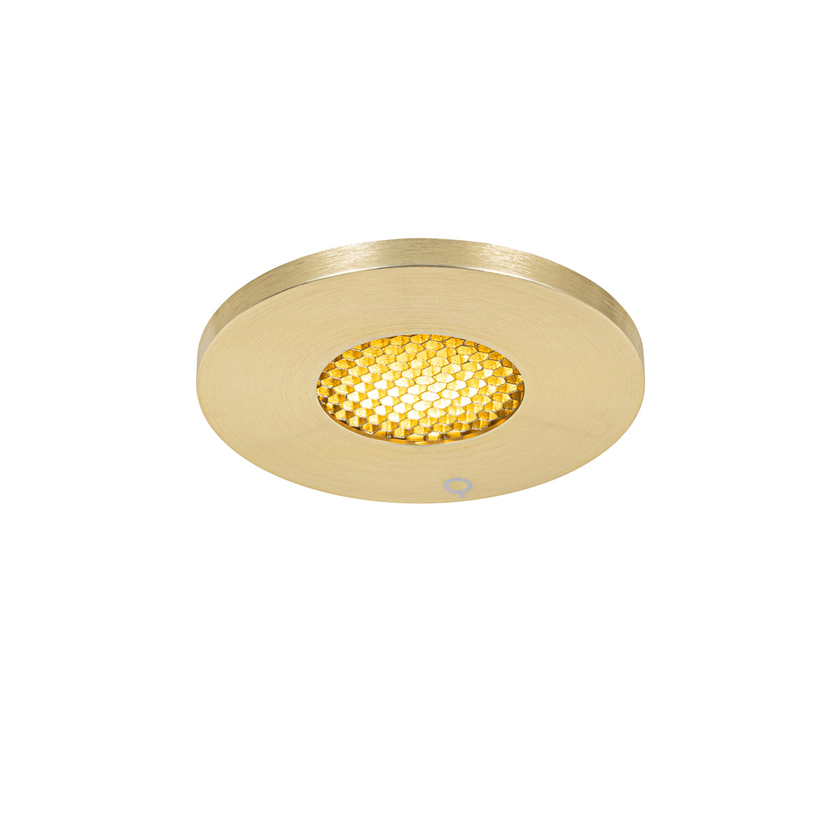 QAZQA Moderne badkamer inbouwspot goud IP54 - Shed Honey