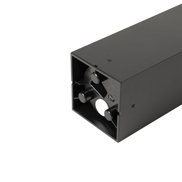 QAZQA Modern buiten paaltje zwart 90 cm IP44 - Nicole