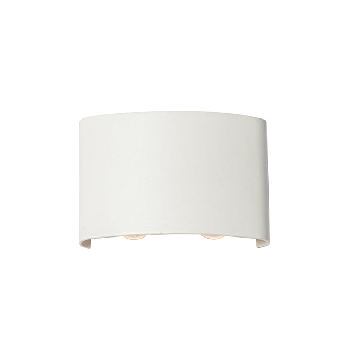 QAZQA Buiten wandlamp wit incl. LED 4-lichts IP54 - Silly