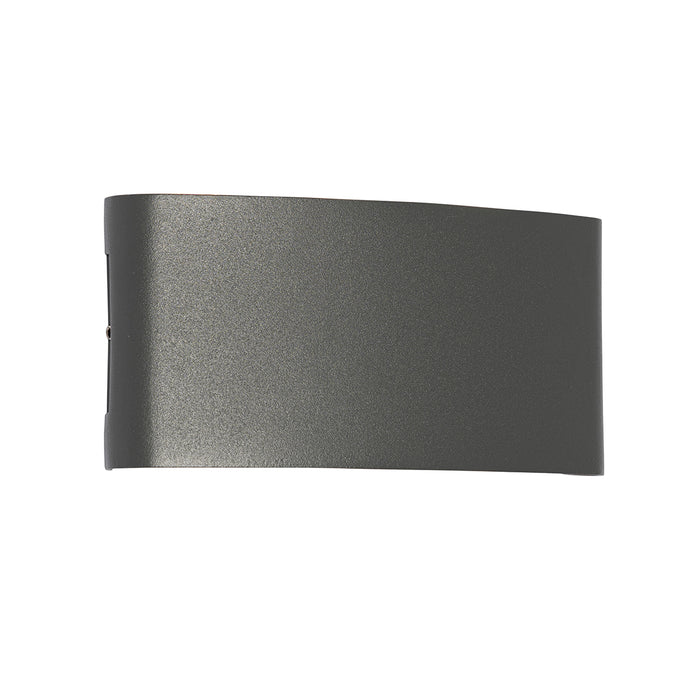 QAZQA Buiten wandlamp donkergrijs incl. LED 6-lichts IP54 - Silly