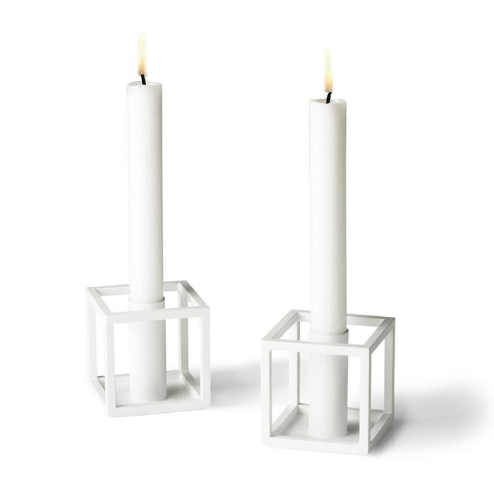 Audo Copenhagen Kubus 1 kandelaar zwart