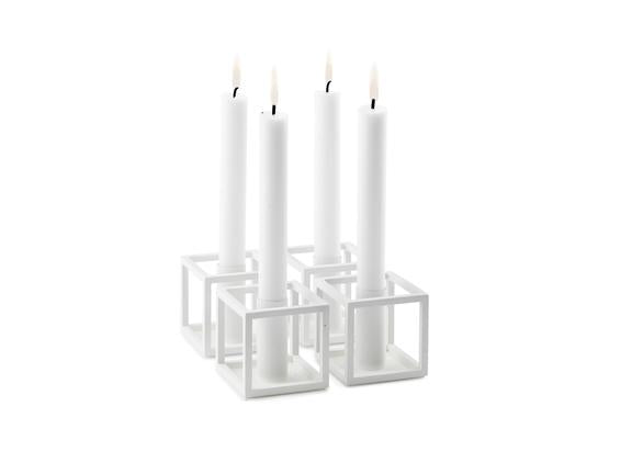 Audo Copenhagen Kubus 1 kandelaar zwart