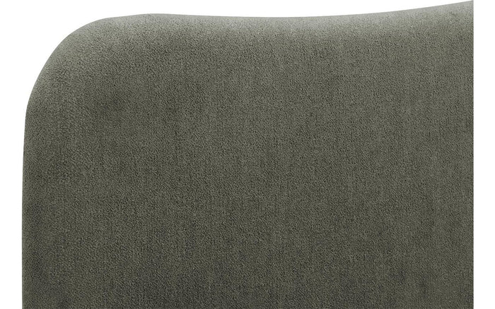 Goossens Bedframe Pecaro - 180 x 200 - Alpine thyme 206 - Bouclé