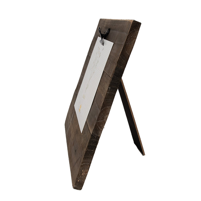 Clayre & Eef Fotolijst  32x3x25 cm Bruin Hout Rechthoek Fotohouder