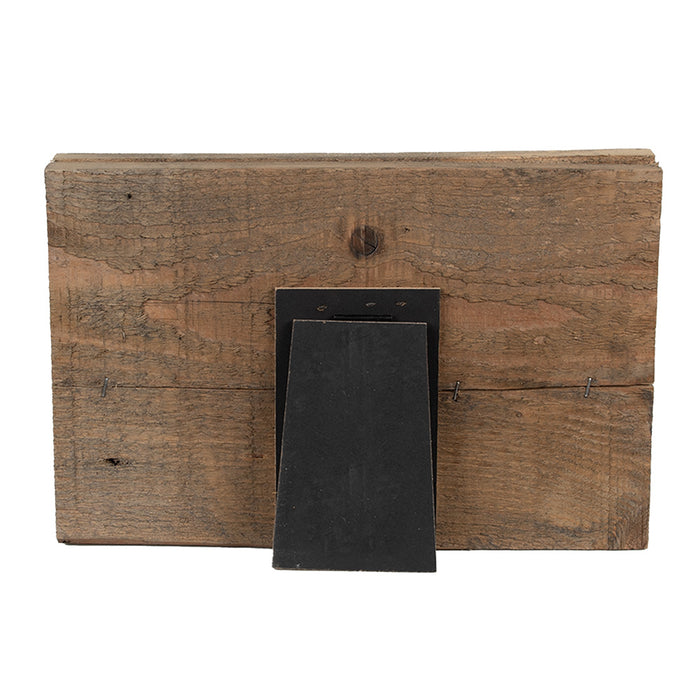 Clayre & Eef Fotolijst  30x3x21 cm Bruin Hout Fotohouder