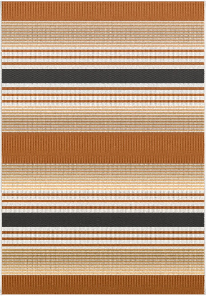 Buitenkleed Nariox donkerbruin|lichtbruin|zwart - 200 x 290 cm (L)