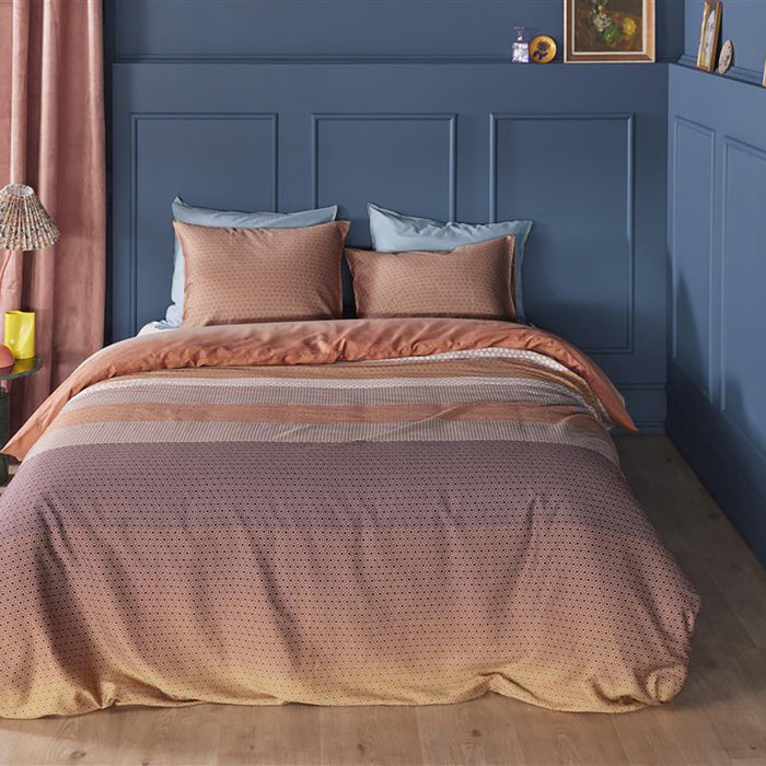 Beddinghouse Theo Dekbedovertrek 200 x 200/220 cm - Terra