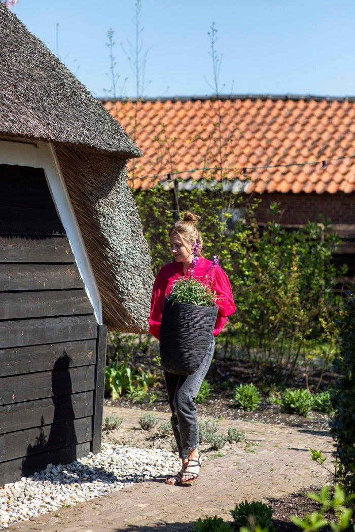 Capi Europe - Vaas elegant laag Rib NL - 34x46 - Goud