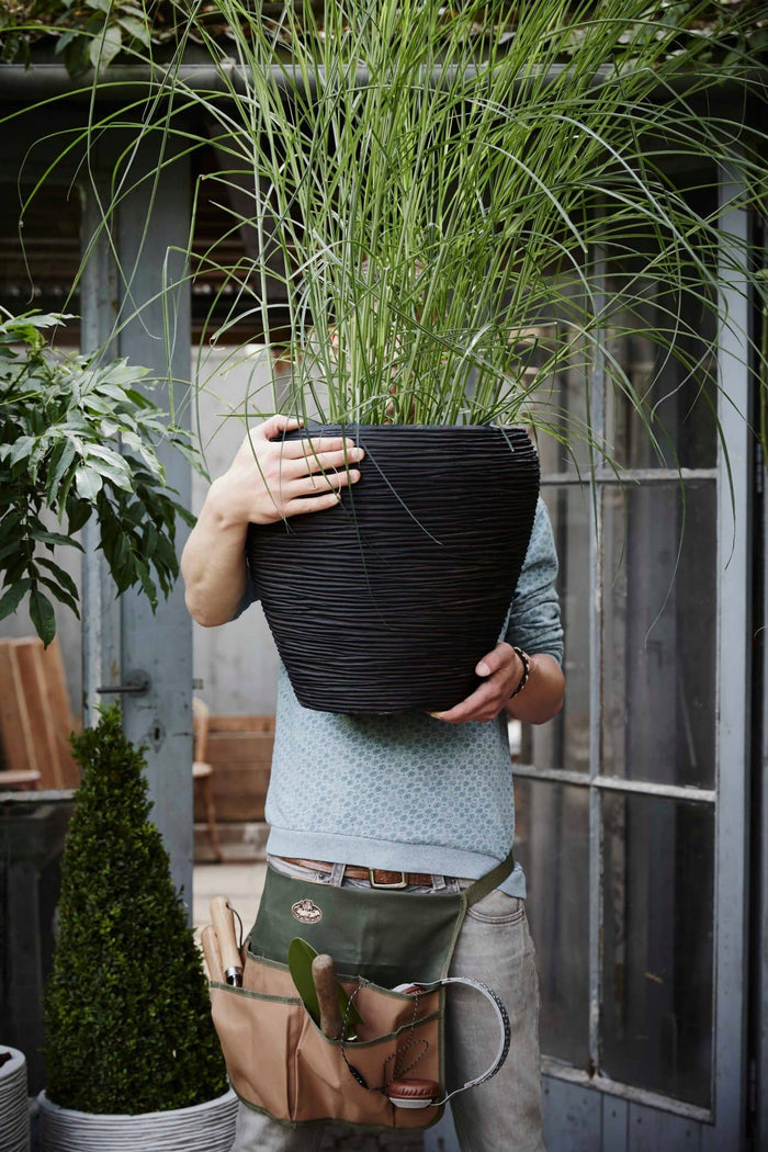 Capi Europe - Vaas taps rond Rib NL - 42x38 - Goud