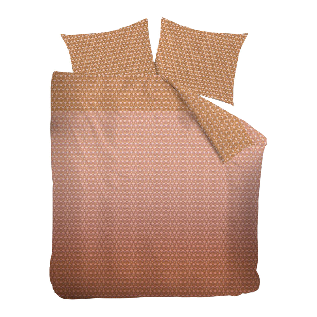 Beddinghouse Silas Dekbedovertrek 240 x 200/220 cm - Terra