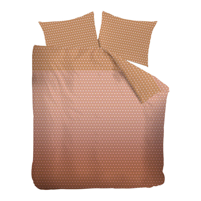 Beddinghouse Silas Dekbedovertrek 240 x 200/220 cm - Terra